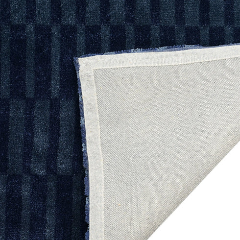 Rblin Modern Geometric Striped Carpet for Living, Drawing & Bedroom | Soft Polyester & olefin BCF Yarn Area Rug with Strong Backing (11mm Pile Height)