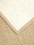 Chevron Jute & Cotton Woven Anti-Slip Strong Border Rug