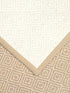 Diamond Jute & Cotton Woven Anti-Slip Strong Border Rug