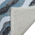 Nireti Modern Abstract Wave Carpet for Living, Drawing & Bedroom | Soft Polyester & olefin BCF Area Rug with Strong Backing (11mm Pile Height)