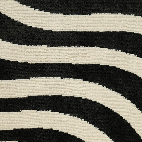 Epal Modern Wavy Line Pattern Carpet for Living, Drawing & Bedroom | Soft Polyester & olefin BCF Yarn Area Rug with Strong Backing (11mm Pile Height)