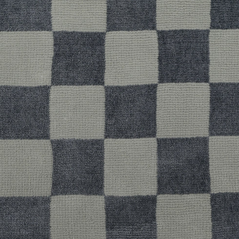 Cquare Check Pattern Carpet for Living, Drawing Room & Bedroom | Soft Polyester & olefin BCF Area Rug with Strong Durable Backing (11mm Pile Height)