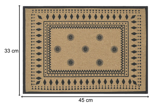 Jute Printed Decorative Table Placemat
