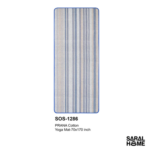 GIFT BASKET | PRANA Cotton Yoga Mat 70x170 cm Gift Basket