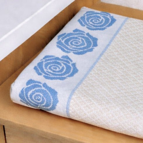 Rose Pure Cotton Bath & Hand Towel Set | Quick Dry Soft Towels | Bathing Kitchen Hand Towel Gym | Men & Women | Bathroom Accessories Set |
