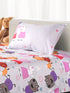 Buy Peppa Pig Cotton Single Size Bedsheet 60x90 with 1 Pillow Cover 17''x 24'' at price