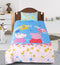 Buy Peppa Pig Cotton Single Size Bedsheet 60x90 with 1 Pillow Cover 17''x 24''