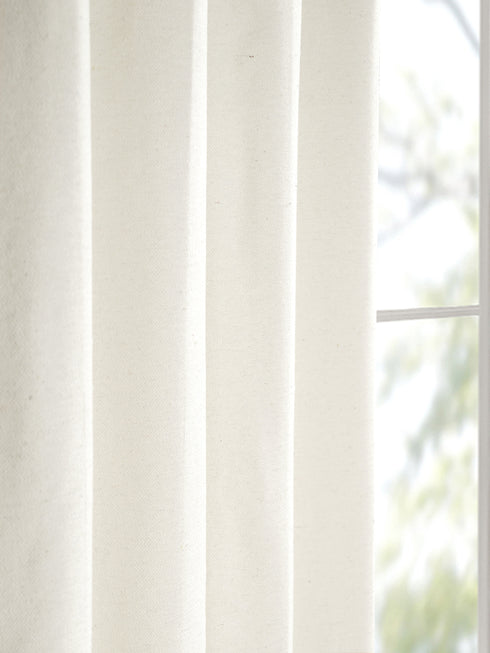 Cotton blackout curtain