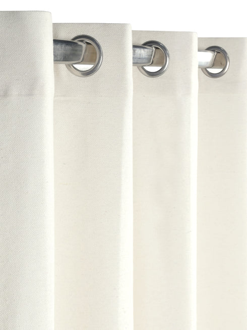 Colorblock blackout curtains