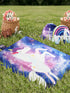 Buy Unicorn Microfiber Picnic Mat Pink,125x150 Cms