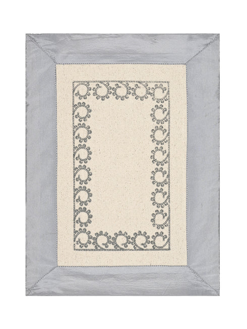 Buy Cotton Velvet Place Mat Set of 6 (34x45 cm) online at a low price