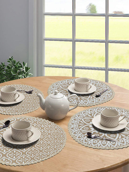 placemats for dining table set of 4