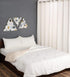 Buy 6 PC COMBO 1 Bedsheet90x100 +2 Pillow covers+ Quilts90x100 + 2 Curtain 4x7