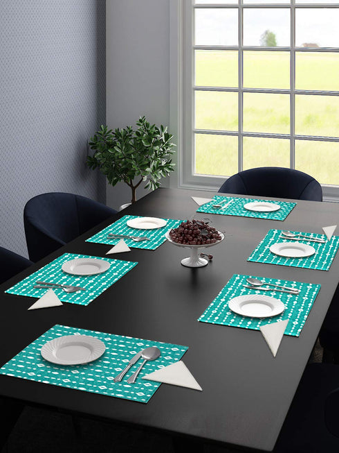 dining table mats 6 pieces waterproof