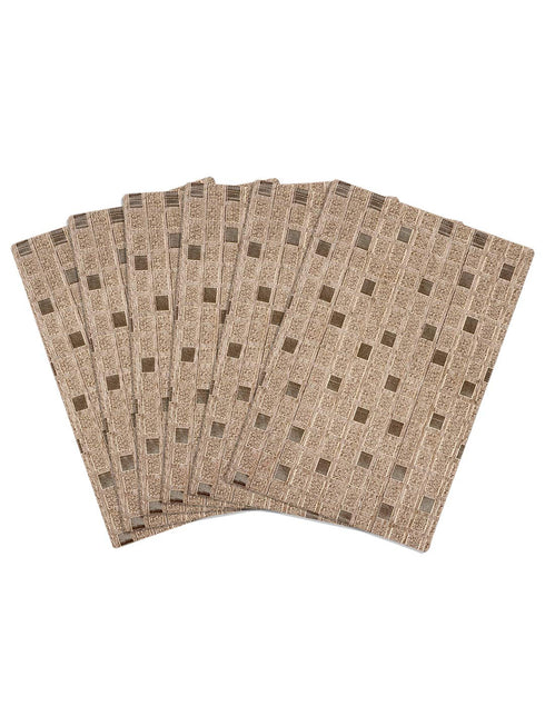 dining table mats 6 pieces waterproof