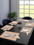 dining table mats 6 pieces waterproof