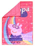Buy Peppa Pig Velvet Quilt with 2 Cushions Pink, 135X210 Cms