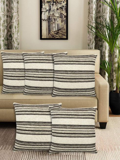 Chenille cushion covers