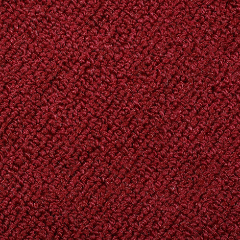 Maroon round bathmat