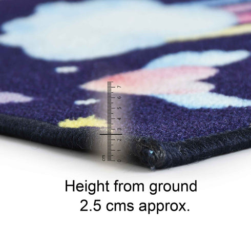 Unicorn Anti Skid PP Runner Navy Blue, 45x120 Cms Online