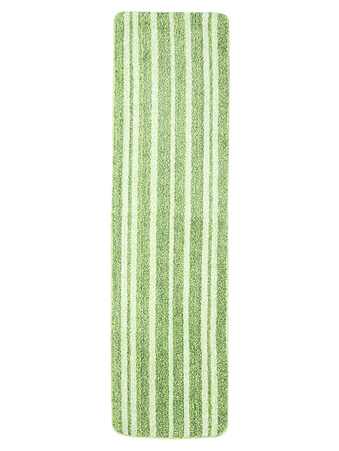 Microfiber striped mat set