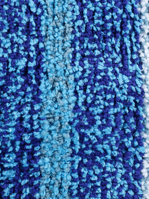 Blue bathmat
