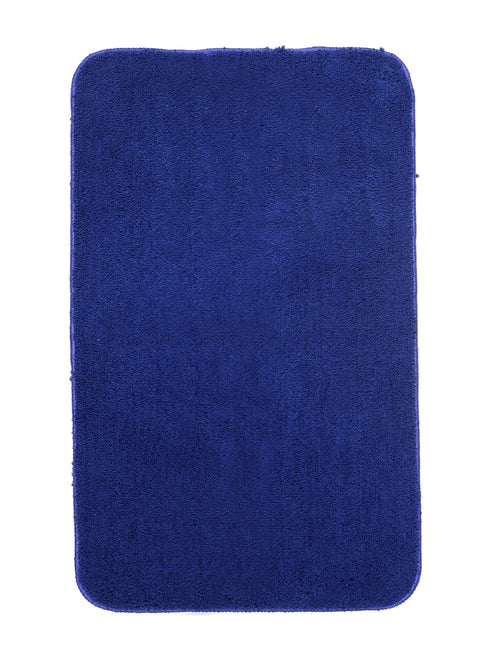 Plain bathmat set