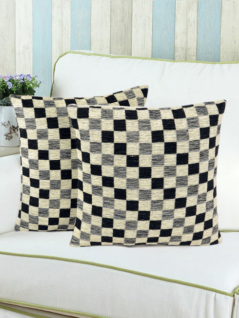 Chenille cushion covers