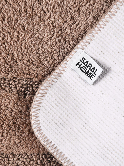 Beige bathmat