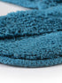Turquoise bathmat set