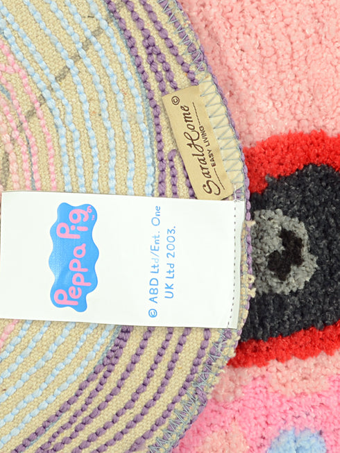 Buy Peppa Pig Shape Microfibre Kids mat Light Blue 50x60 CM