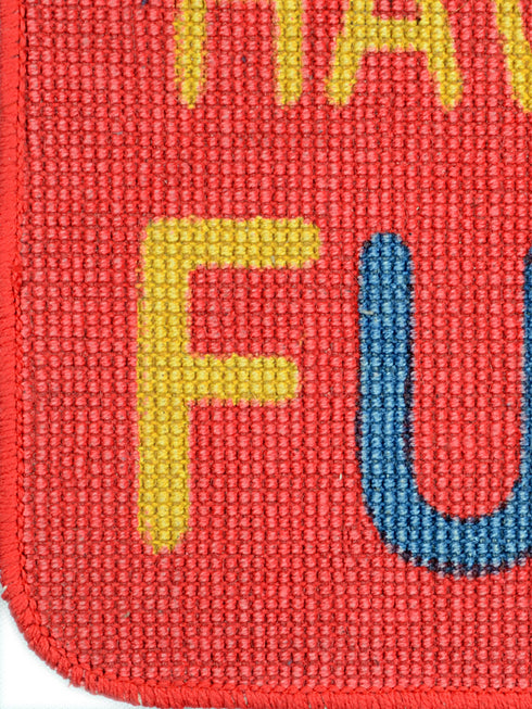 Peppa Pig Printed Jute & Cotton Mixed Doormat Red 40x60CM