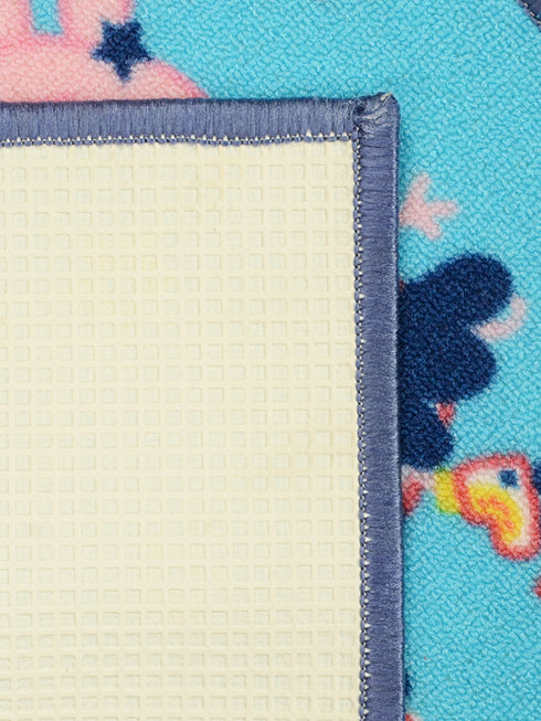 Buy Peppa Pig character printed Multipurpose Polyster Rugs Turquoise 50x70CM