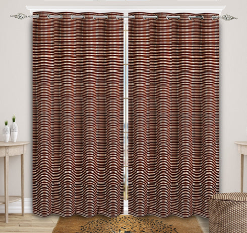 Red Heavy Blackout Curtains