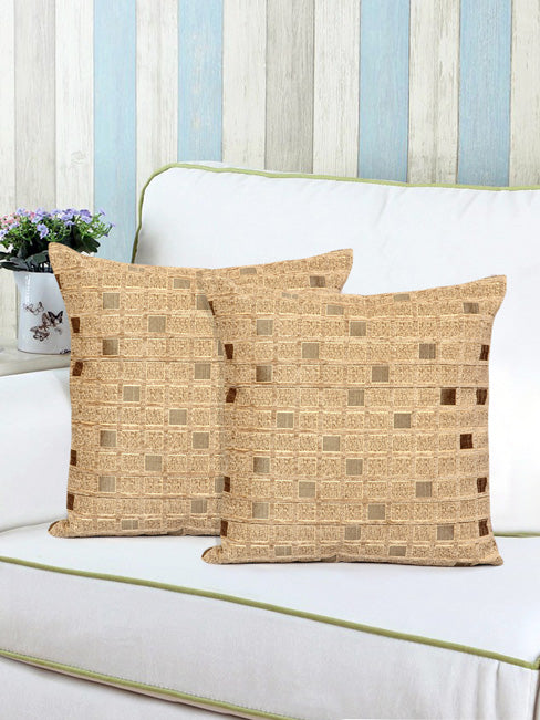 Beige Cushion Cover