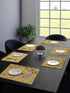 dining table mats 6 pieces with runner