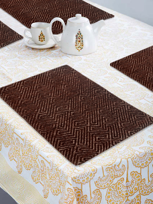 Buy Stylish Unique Quality Viscose Dining Table Kitchen Placemats at affordable price in India