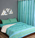Saral Home 6 PC COMBO 1 Bedsheet90x100 +2 Pillow covers+ Quilts90x100 +2 Curtain 4x7