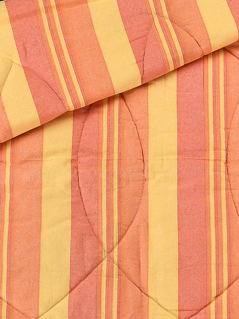 1 PC Joy Handmade Cotton Striped Queen Size Quilt (Size-90x100 inch) at affordable price