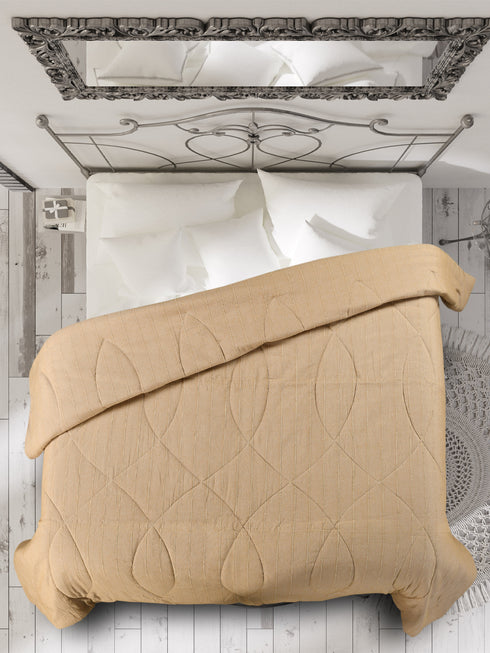 Saral Home 1 PC Chawla Cotton Striped Queen Size Quilt 90