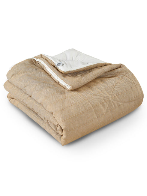 Buy 1 PC Chawla Cotton Striped Queen Size Quilt 90