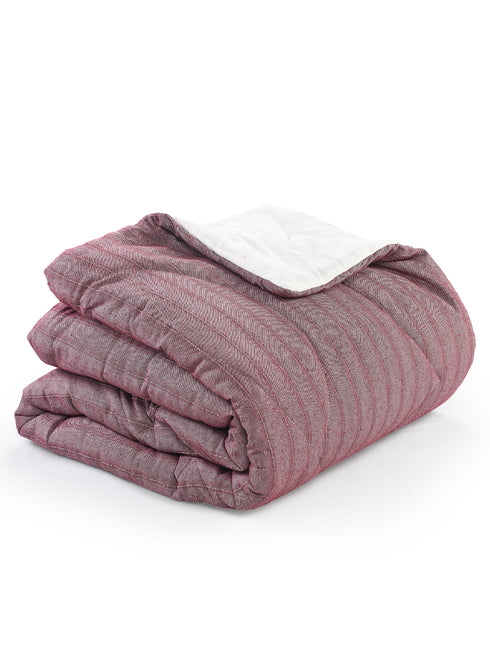 Shop premium 1 PC Chawla Cotton Striped Queen Size Quilt (90