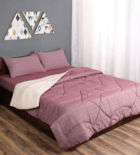 Order 1 PC Chawla Cotton Striped Queen Size Quilt (90