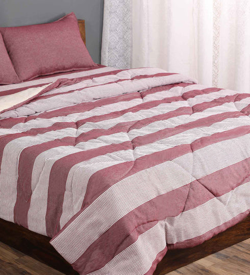 4 PC COMBO 1 Bedsheet90x100 +2 Pillow covers+ Quilts90x100 Online