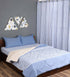 Buy 6 PC COMBO 1 Bedsheet90x100 +2 Pillow covers+ Quilts90x100 +2 Curtain 4x7