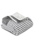 Shop for 1 PC All Over Cotton Striped Queen Size Quilt (90