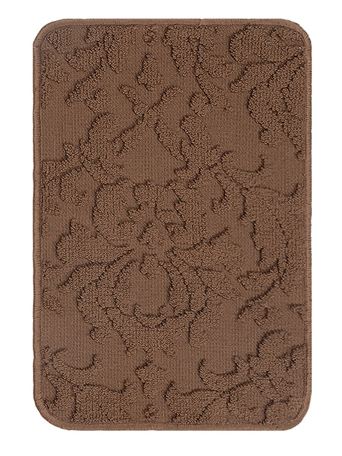 Saral Home Self pattern Hi Low Texture Soft Touch Anti Skid Washable Mat/Runner/Carpet