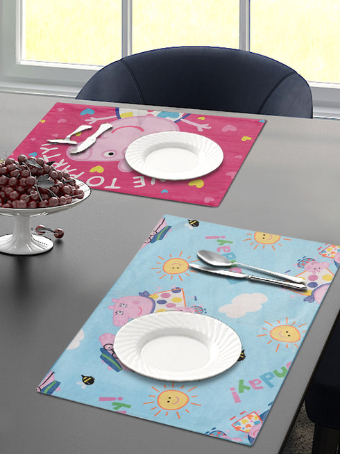 placemats for dining table set of 2