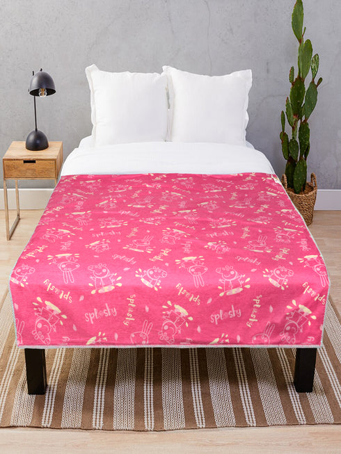 Buy Peppa Pig Reversible Washable Sofa Cover/ Throw125x150 cm Online