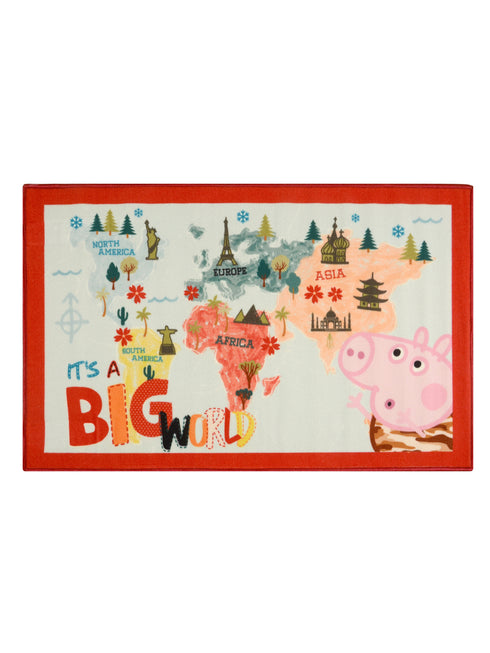 Saral Home Peppa pig new world carpet 80x130 cm